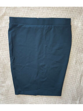 EUC Torrid Teal Studio Luxe Ponte Midi Pencil Skirt Size 2X
